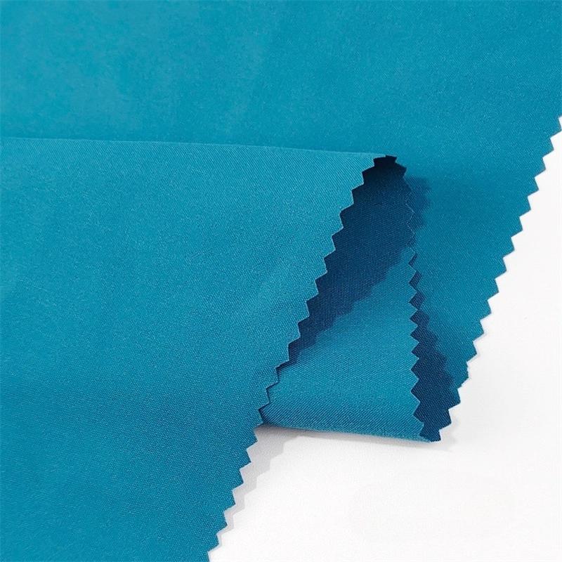 Solid-color Polyester Matte Plain Weave Fabric DIY Windbreaker Jacket Style Overcomes Cotton-padded Dress Shirt Jacket Fabric