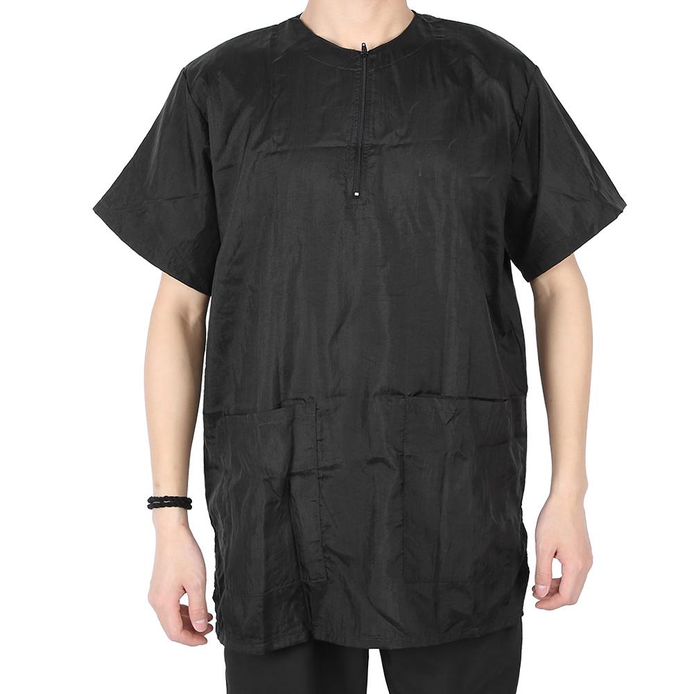 Hair Stylist Grooming Smocks Haircut Cape Barber Apron with Pockets for Hair Salon