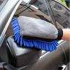 Chenille Beidseitige Haushalts-Autoreinigungs-Handschuhe Verdickte Wasserdichte Auto-Polierhandschuhe Korallenfleece Fensterreinigungstuch
