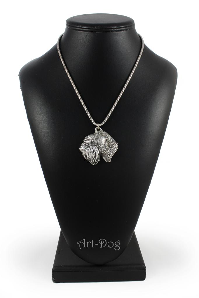 Irish Soft Coated Wheaten Terrier - Dog necklace, unique jewellery for the dog fan, unique adder pendant by Art-Dog brand