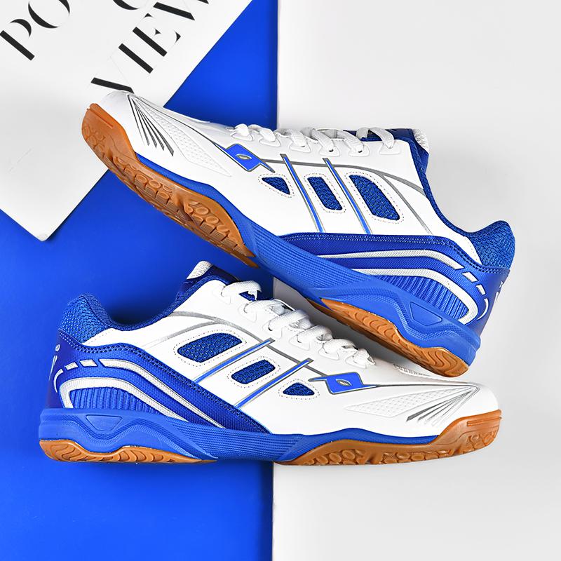 Men Table Tennis Shoes Outdoor Breathable High Quality Wear Resistant Sneakers Professional Big Size Training Badminton Shoes