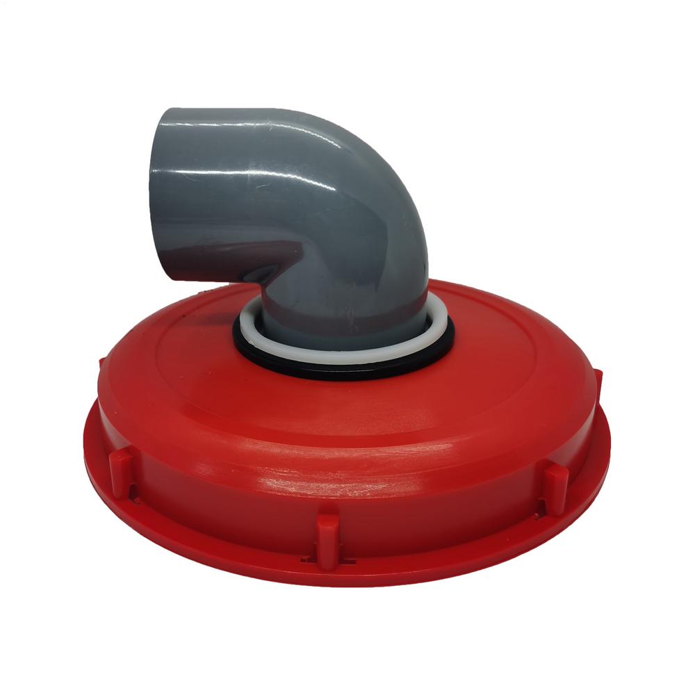 Tampa de Tampa para Tambor IBC de Tonel com Filtro de Nylon com Respiro Tampa Plástica para Tambor de Ton Tampa para Tanque Tote Acessório de Respiro