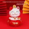 Cute Mobile Phone Stand Decoration Cute Maneki Neko Resin Office DeskCute Gift Decoration