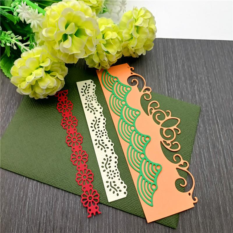 4 stuks/Set Kant Frame Snijmal Scrapbook Embossing Snijmal Vorm DIY Decoratie Kaart