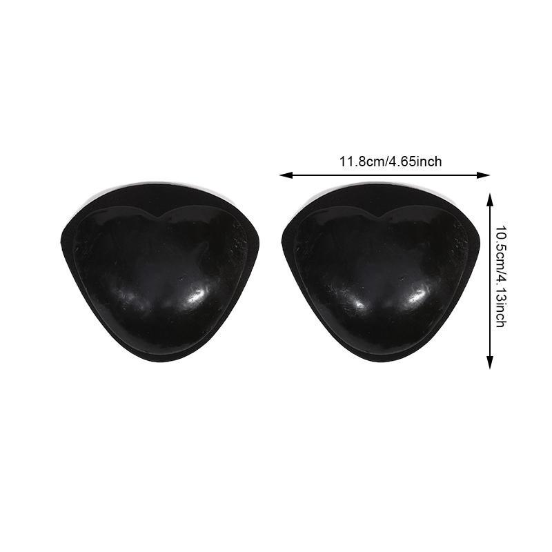 Adhesive Push Up Bra Inserts | Thickened Sticky Breast Lift Pads | Women Swimsuit Bikini Cup Enhancer | Heart/Triangle Style