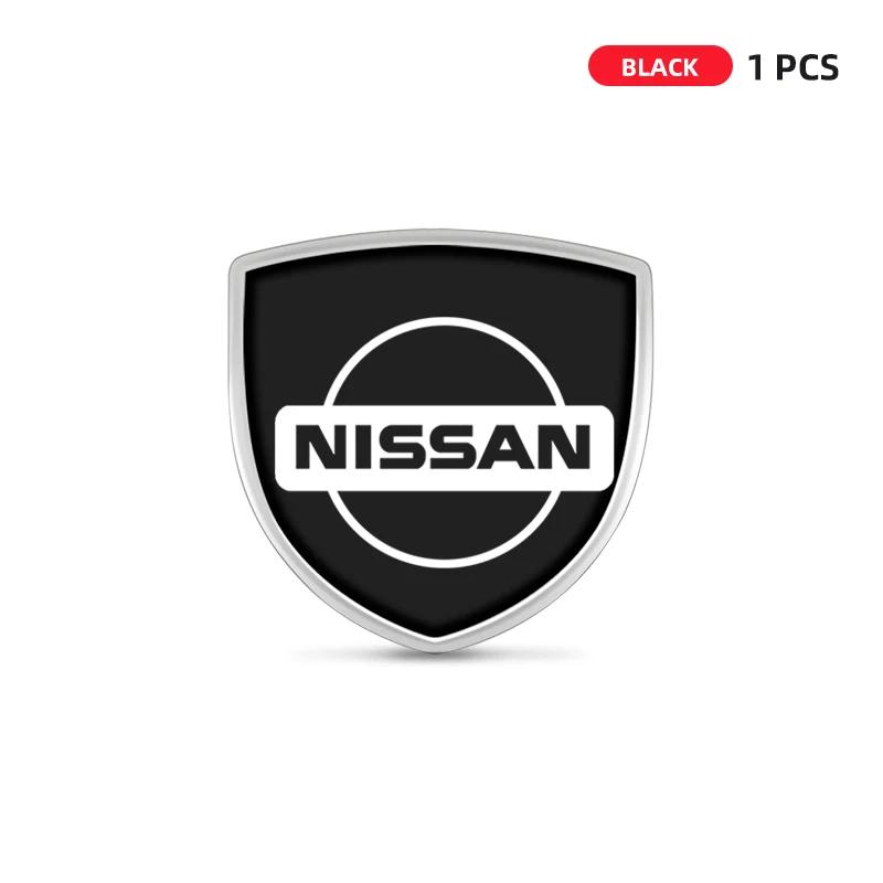 

3D Metal Shield Stickers Trunk Exterior Styling Accessories For Nissan J10 X-Trail Qashqai Juke Leaf Micra NOTE Patrol Gadgets For Nissan