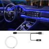 Interior Car Lights Strip 7 Colors Ambient Lighting with 7 Colors/118 Inches