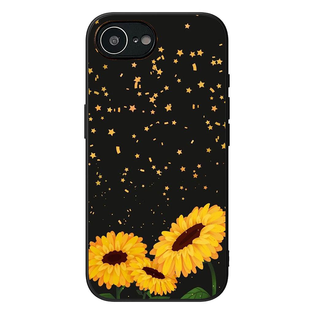 Cover for Xiaomi Redmi Note 14 12 13 ProPlus A4 A3 Pro Plus 12C 13C 14C 5G Casing Phone Case Sunflower Flower Painted Yellow