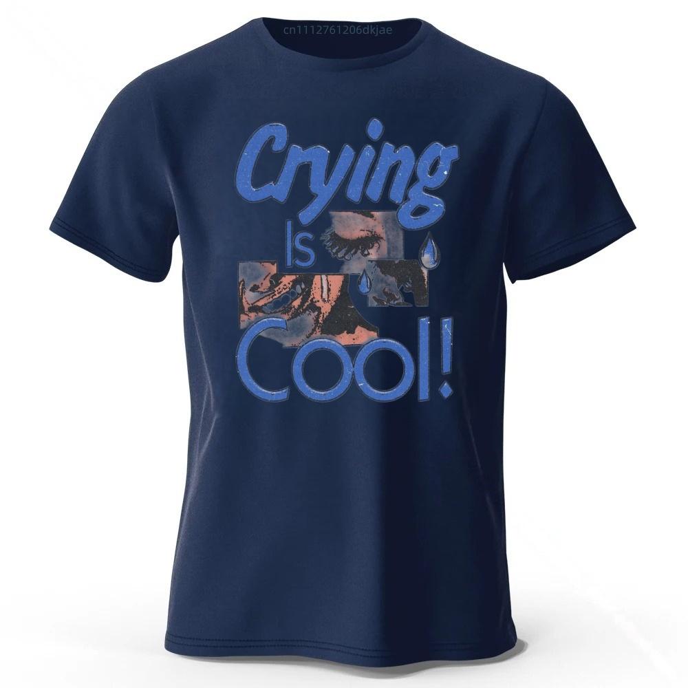 2026 Retro Kunst Aufdruck Reines Baumwoll Kurzarm Sommer Herren Freizeit Große Größen Weiches T-Shirt mit Mehreren Farben zur Auswahl