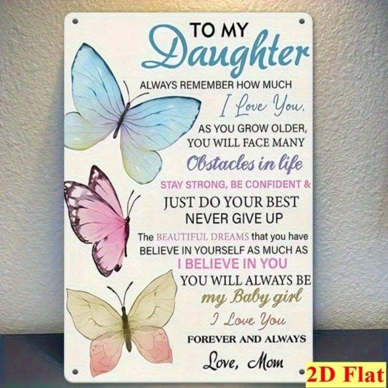 Vintage Metal Tin Wall Poster Sign 20x30cm