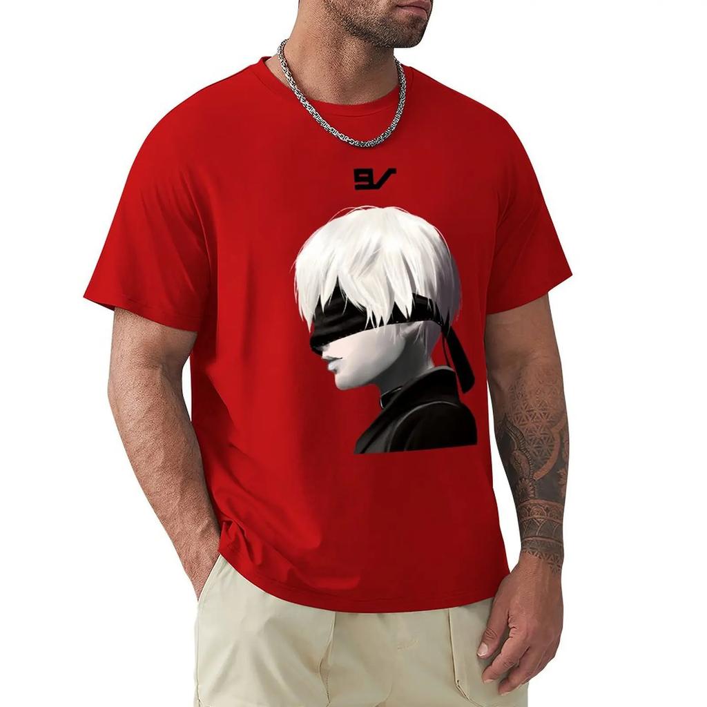 9S T-Shirt korean fashion cute tops graphics customizeds heavy weight t shirts for