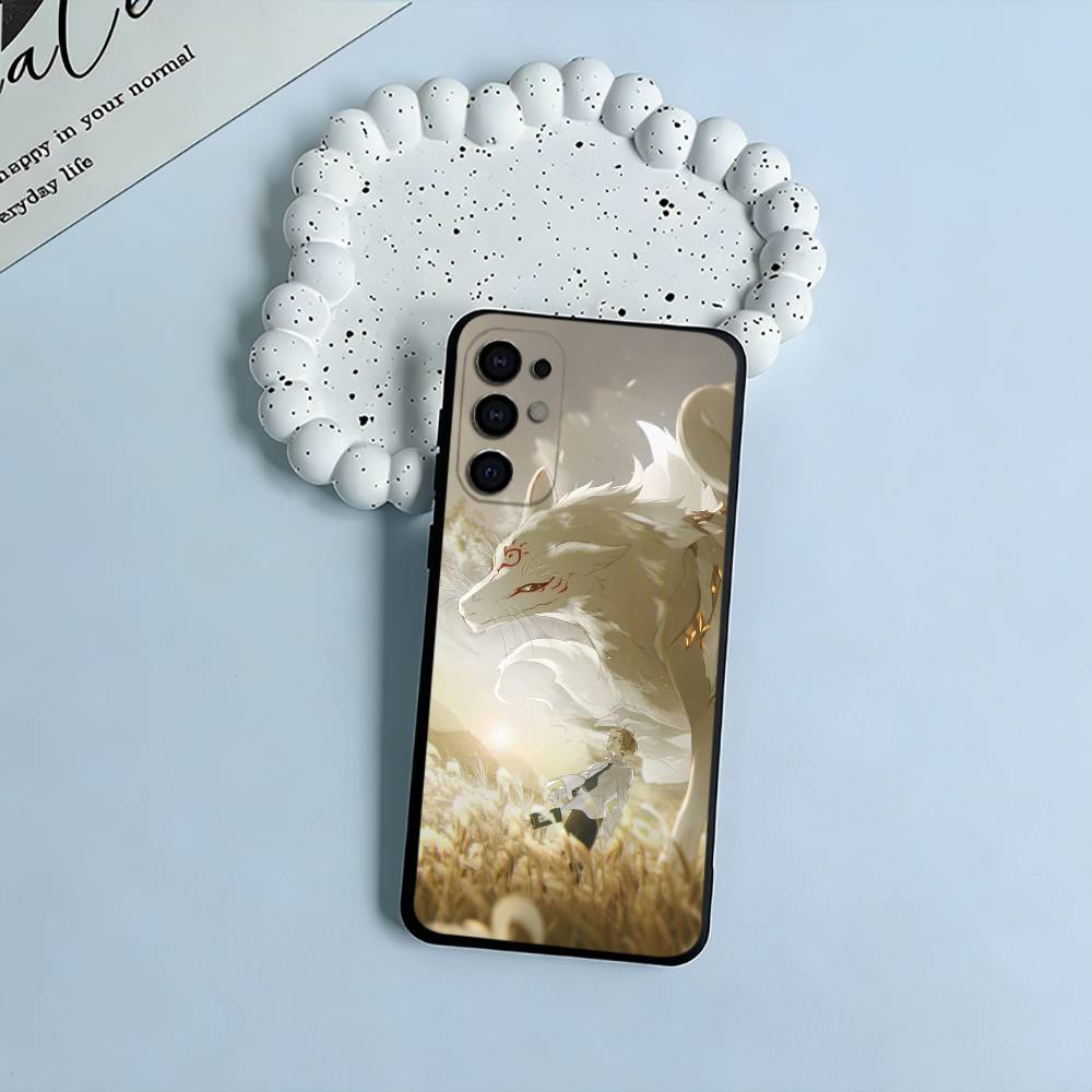 Natsume s -Book of -Friends Phone Case For Samsung S25,S24,S21,S22,S23,S30,Ultra,S20,Plus,Fe,Lite,Black Soft Silicone