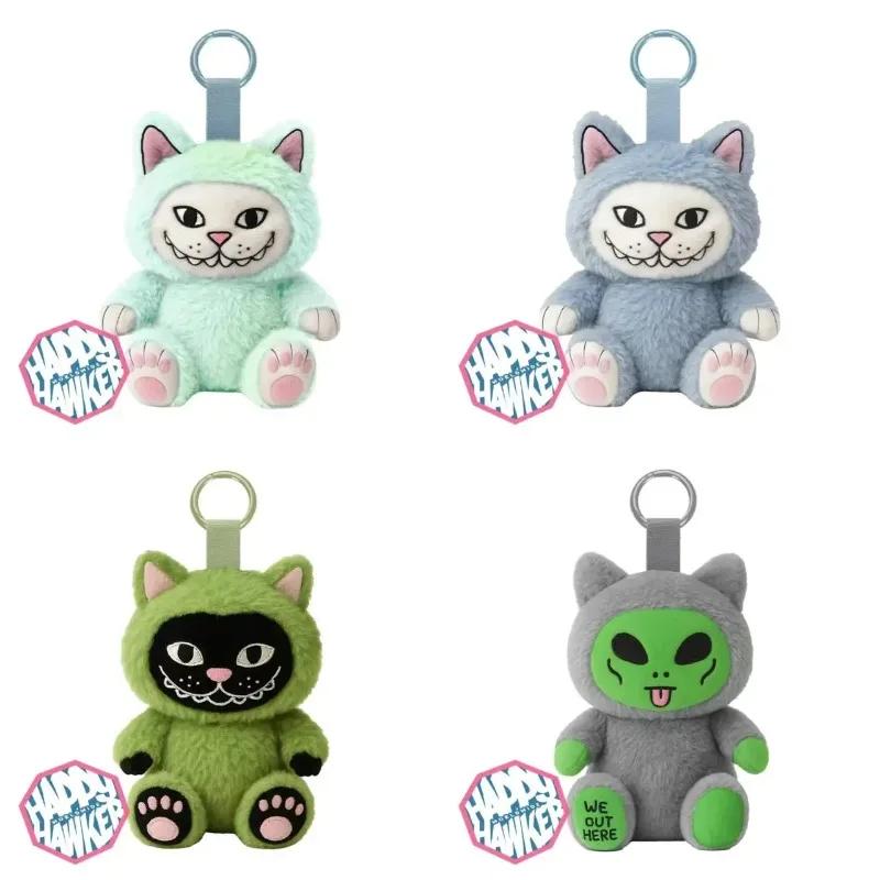 High Quality Ropndip Plush Nermbooboo and Friends Cat Sitting Pendant Country Version Blind Box Bag Hanging Trend Toy In Stock