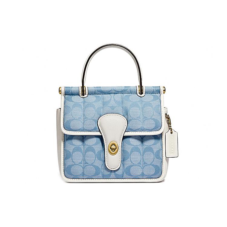 

New COACH Willis Handbags C4704-B4SUX 18.0*9.4*16.5CM