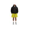 Nike X Stussy Collaboration FW23 Logo Print Waterproof Casual Shorts Unisex Bottoms Light-Green FJ9167-344