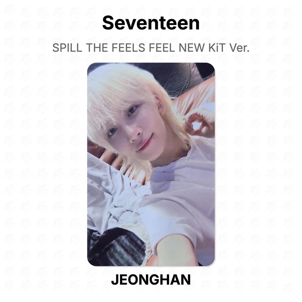 Seventeen SPILL THE FEELS FEEL NEW KiT Ver. Official Photocard