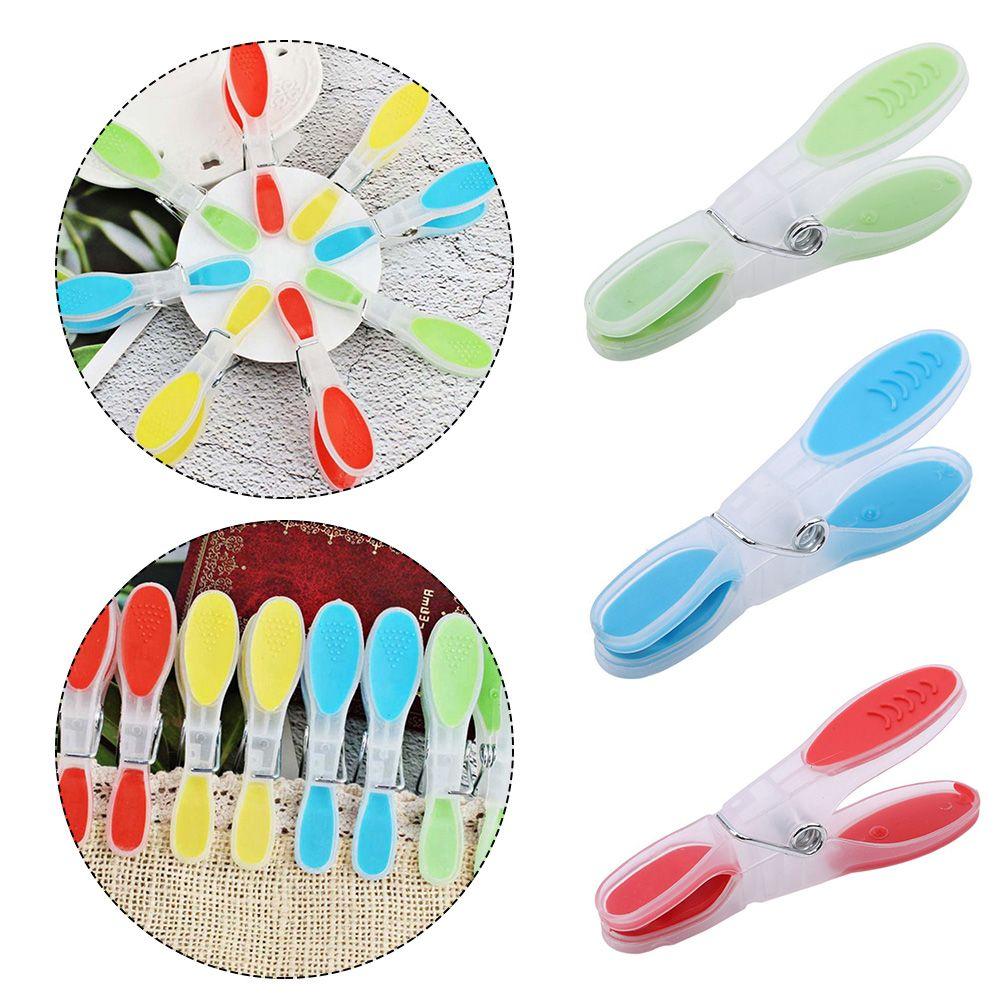 

Домашние ветрозащитные зажимы с защитой от царапин, пластиковые прищепки, нескользящие зажимы, прищепки для одежды