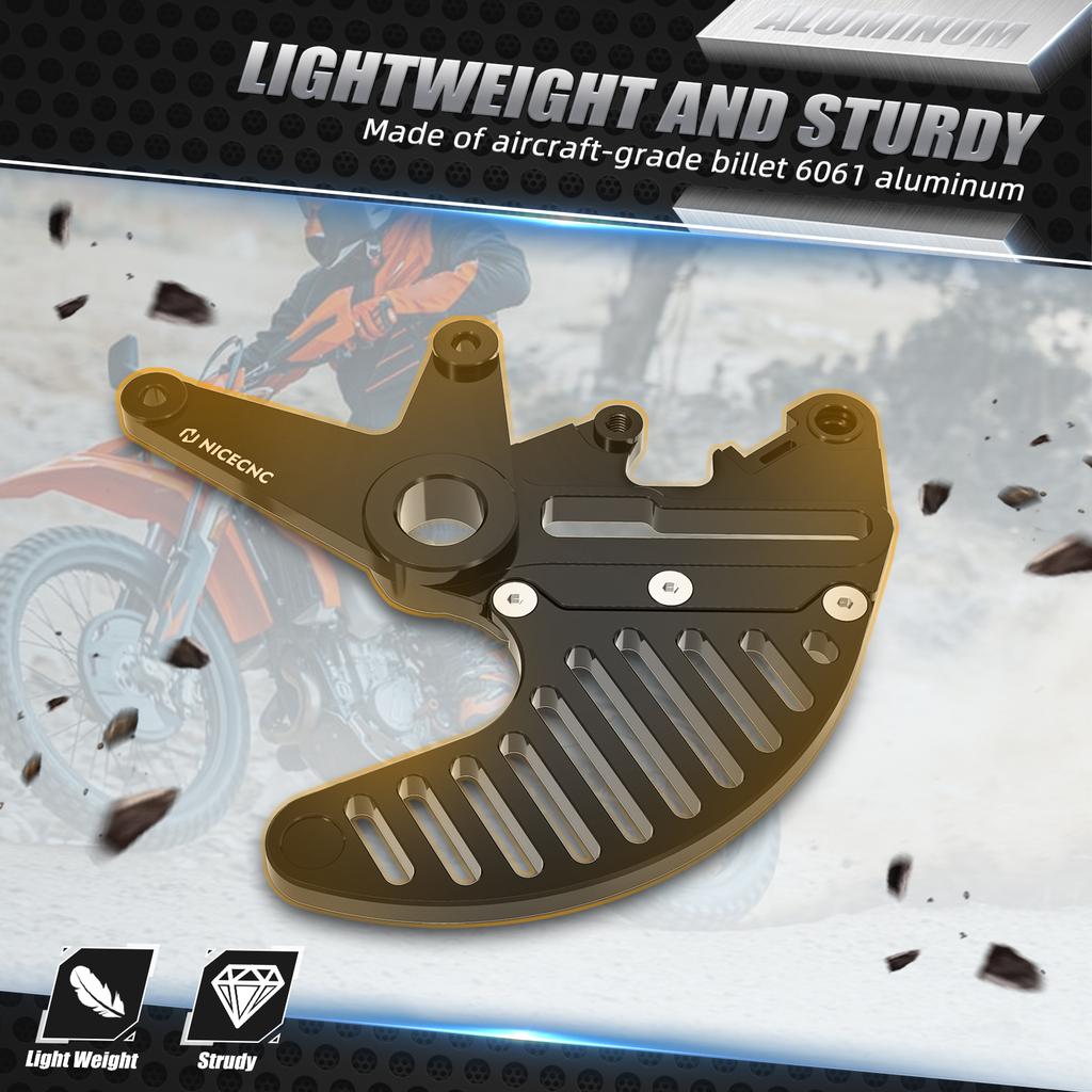 2025 2024 2023 2022 2021 For GasGas EC 300 EC 250 Rear Dual Caliper Bracket Stunt Brake Disc Guard ES 350 500 EW500F MC EX 300