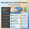 2026 New Wireless Pillow Speaker Bluetooth Sleep Aid Speakers With White Noise 30/60/90 Min 3 Level Timing Sleep Sound Equipment