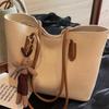 Hochwertige Retro-Tasche mit großem Fassungsvermögen, modische Damen-Umhängetasche für Pendler, beliebte Tragetasche
