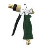 Metal Garden Hose Nozzle Adjustable Spray Water Gun for Car Washing Plant Watering and Outdoor Cleaning with Ergonomic Handle