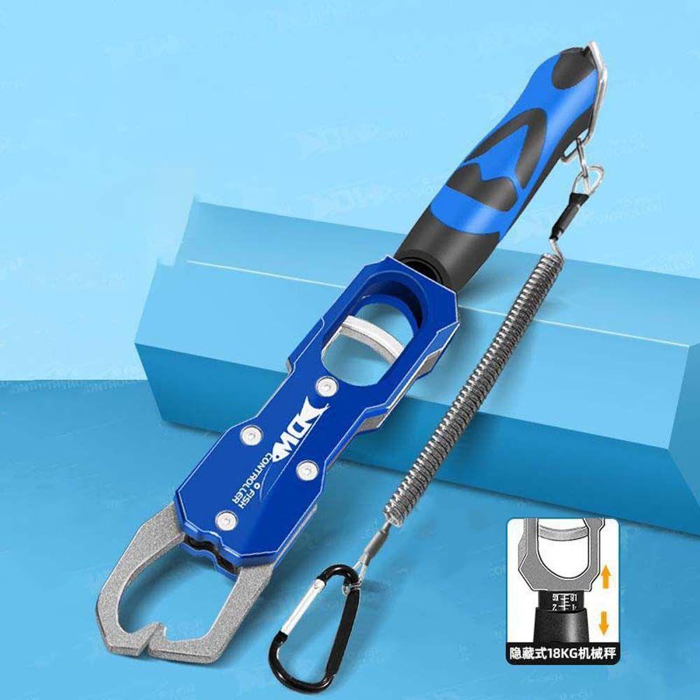 Aluminum Zinc Zinc Alloy Fishing Lip Grip Long Handle Fishing Beak Grip Fish Controller  Recover Line