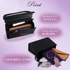 COMO LIFE SOFIA VALENTINO Formal Basic with Perfect for Entrance and Memorial Services Bag, Black, Women's, Style, Elegant, Simple, Magnet, Fold-Over