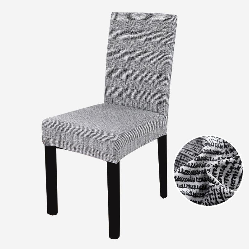 Dining Chair Cover Elastic Seat Slipcover Stretch Chair Covers For Wedding El Banquet Dining Room Office Anti-Dirty Removable