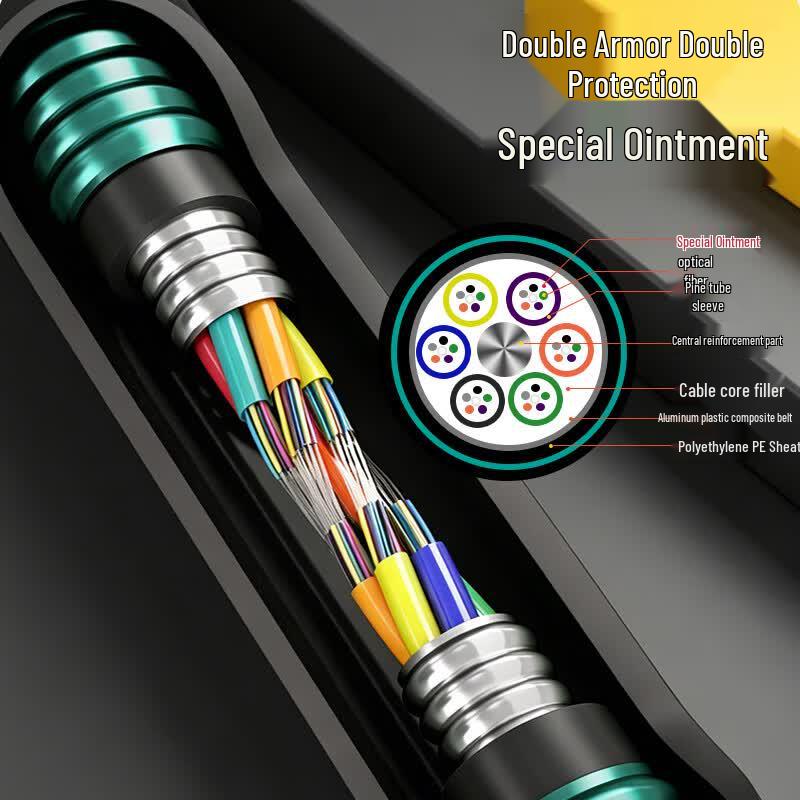 Xinhong GYTA53 Outdoor Single Mode Armored Fiber Optic Cable