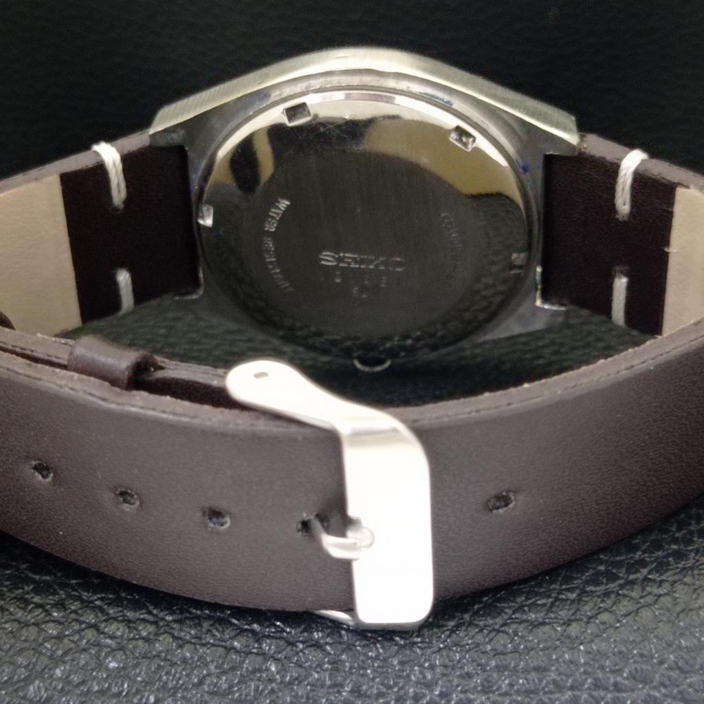 SEIKO 5 AUTOMATIC VINTAGE JAPAN 6309A MENS PURPLE COLOR DIAL WATCH a702727-1