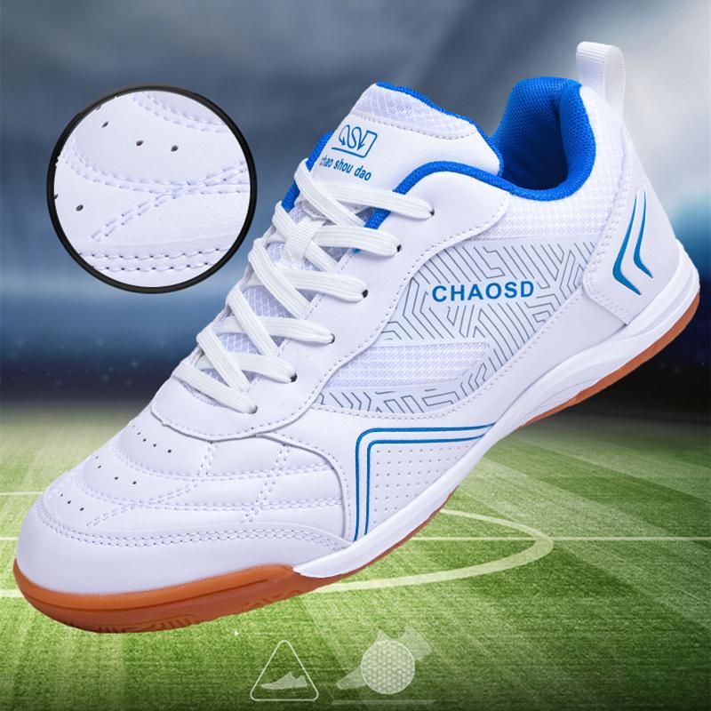 Męskie Profesjonalne Korki Piłkarskie Antypoślizgowe Korki Treningowe Futsal Odporne na Zużycie Ultralekkie Outdoorowe Halowe Unisex Trampki