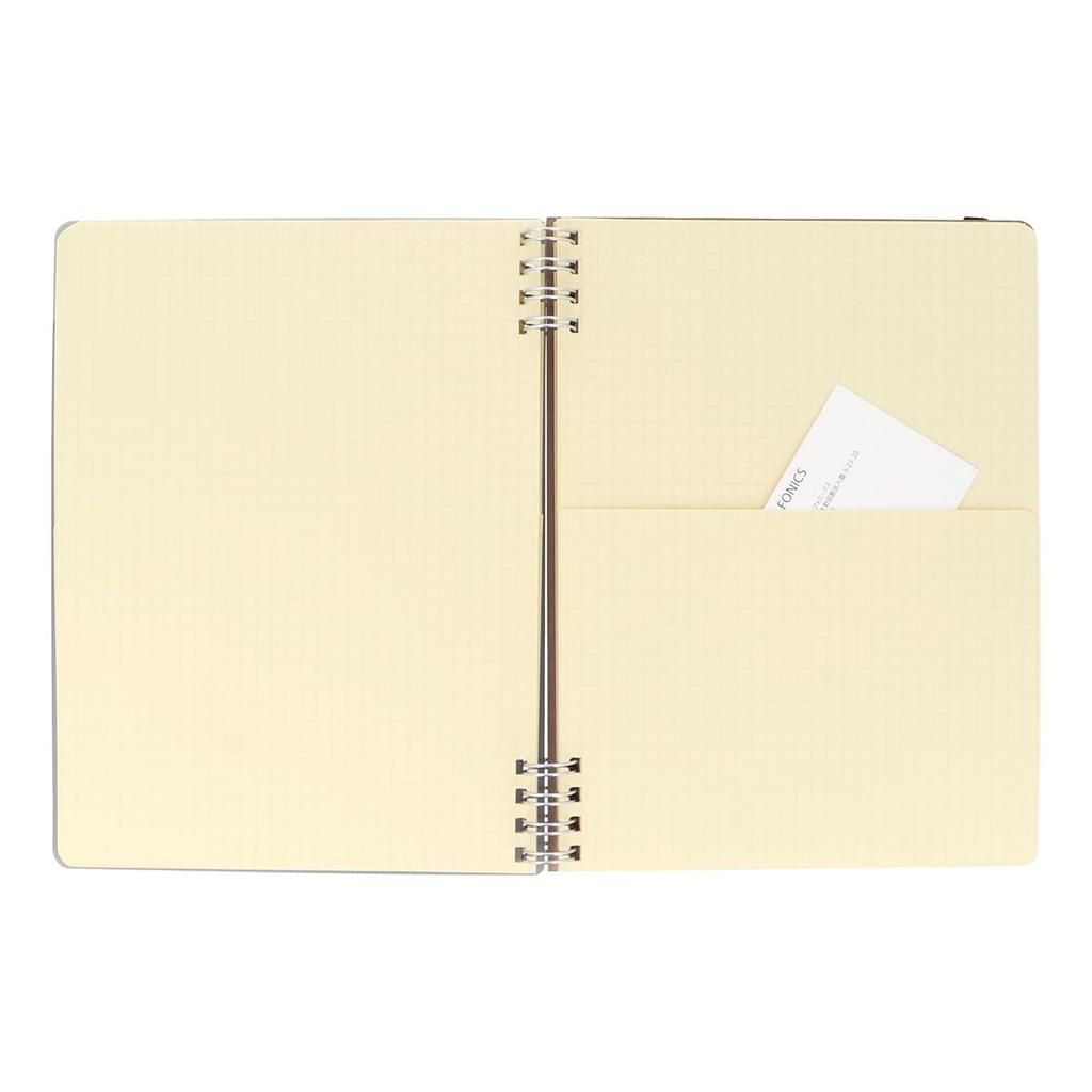 Rollbahn Flexible Cover Clear Pocket A5 [Traveling Rollbahn] [Delfonics] 360° (Clear)