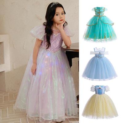 Cross-Border Princess Tulle Dress: Girl's First Birthday & Performance Costume