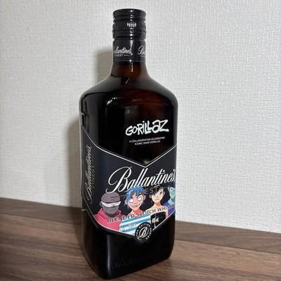 GORILLAZ X Ballantines Finest Limited EMPTY Whisky Bottle Good Condition FS JP