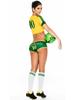 European Cup Cheerleader Costume - Nightclub & Bar Dancewear, Football Performance & Photo Shoot Outfit for Women.