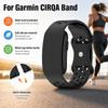 For Garmin Cirqa Smart Band Sports Wristband Breathable Silicone Strap Replacement Wristband