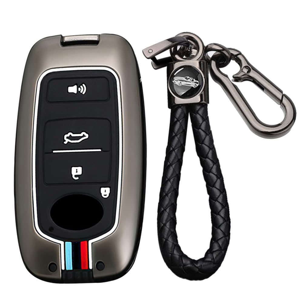 

[TECART] Toyota Daihatsu Dedicated Key Case, Key Cover, Key Holder, Smart Key Cover, Compatible чёрный