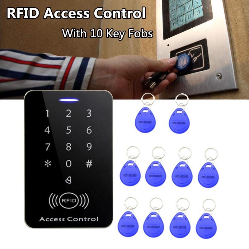 Electronic Door Lock Smart Garage Gate Opener RFID Access Control System Intercom Device Machine Electric Digital