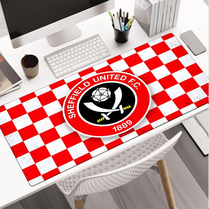 Sheffield Team Crest Mouse Pad, Gaming Mouse Pad, Keyboard Pad, Desk Decor for Computer Notebook Fan Gift Birthday Gift