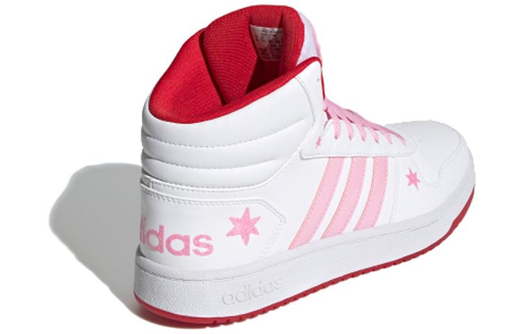 adidas Hoops 2.0 Mid 'White Pink' Women's FW8031