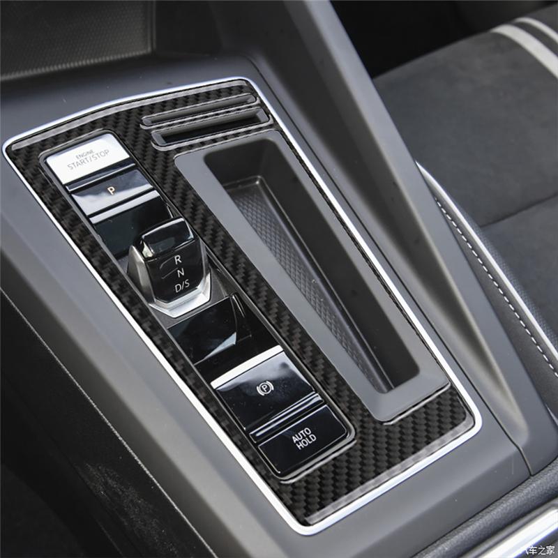 For Volkswagen VW Golf 8 MK8 GTI 2025 Car Carbon Fiber Interior Button Panel Trim Sticker Frame Styling Accessories