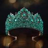 Princess Crowns for Wedding Bride Headdress Queen Crystal Bridal Tiara Crown Quinceanera Women Diadem Prom Hair Jewelry