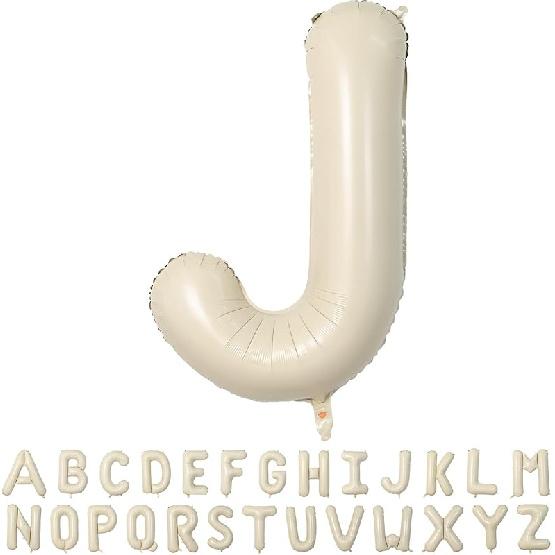 40 Inch Cream White 1 Balloon Numbers, Large Number 1 Balloon Foil Helium Number Balloons, Big 1st Foil Birthday Balloons for Boys Girls 1st Birthday