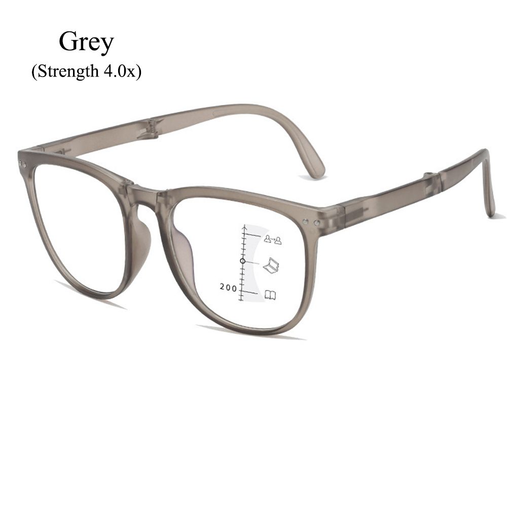 Folding Multifocal Progressive Reading Glasses Anti-Blue Light Lens Optical Glasses Men Women Computer Hyperopia Eyewear