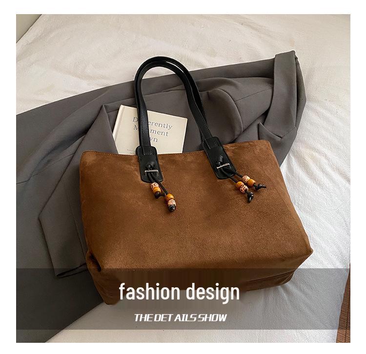 Damen Handtasche mit großem Fassungsvermögen, lässig, aus weichem Leder - 2025 Vielseitiger Single-Shoulder-Achselhöhlen-Stil