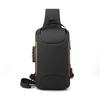 TS JYL Laptop bag,Men Crossbody Bag Anti-Theft Lock Oxford Cloth Sports Shoulder Chest Bag