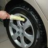 1Pcs Bicycle Dirt Pit Sponge Brush With Handle Wheel Cleaning Brush  Auto Cleaning Tool