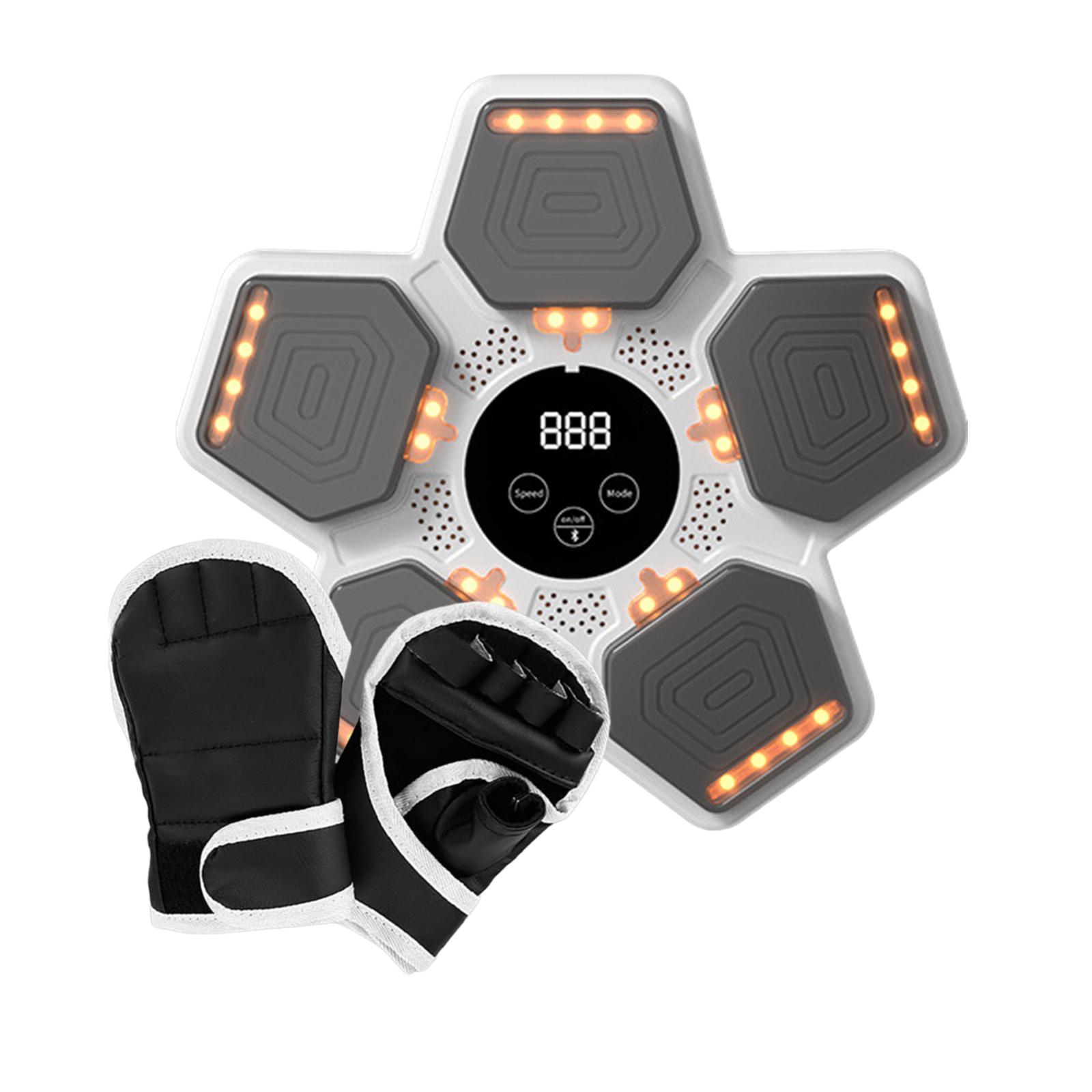 

Боксерская мишень, электронный боксерский тренажер Pad боксерский тренажер Smart Music Boxing White with Gloves