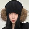 Y2k Korean Plush Furry Earmuffs Women Fashion Versatile Thicken Earflap Winter Windproof Warm Cycling Ear Protection Earplugs
