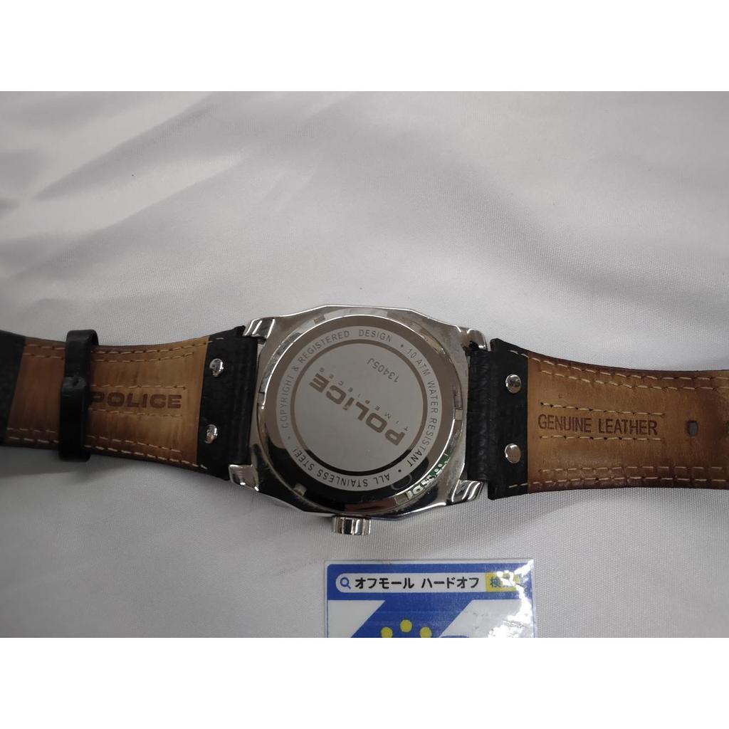 Used POLICE 13405J Quartz Watch